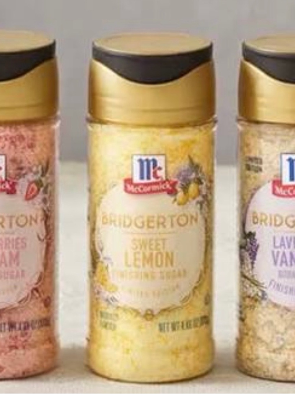 Bridgerton Finishing Sugar Limited Edition Set
